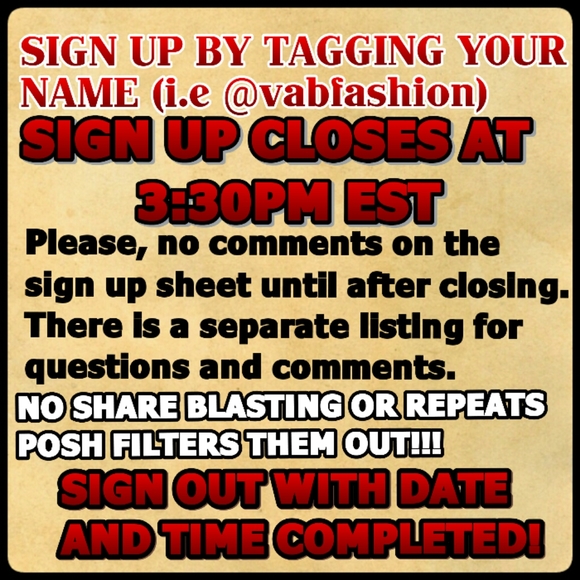 ☕APRIL 28TH☕SIGN UP!☕ - Picture 4 of 7